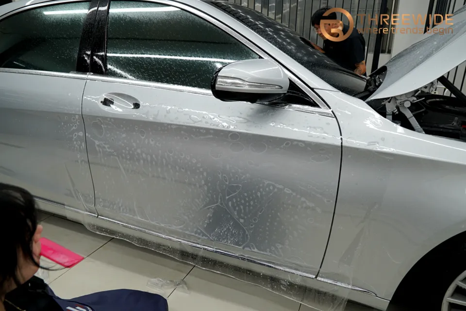 メルセデス・ベンツ Sクラス W222 PPF施工事例|費用目安・仕上がり 施工写真 3-2
