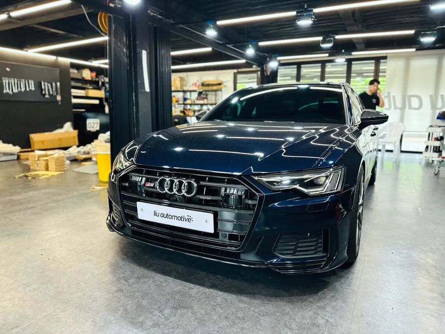 Audi A6 interior customization - Audi A6 Interior Carbon Trim Upgrade Review photo 3