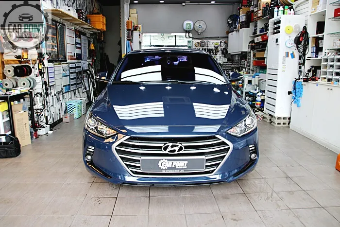 Hyundai Elantra ADのカーフィルム施工事例|費用目安・仕上がり 施工写真 1-1