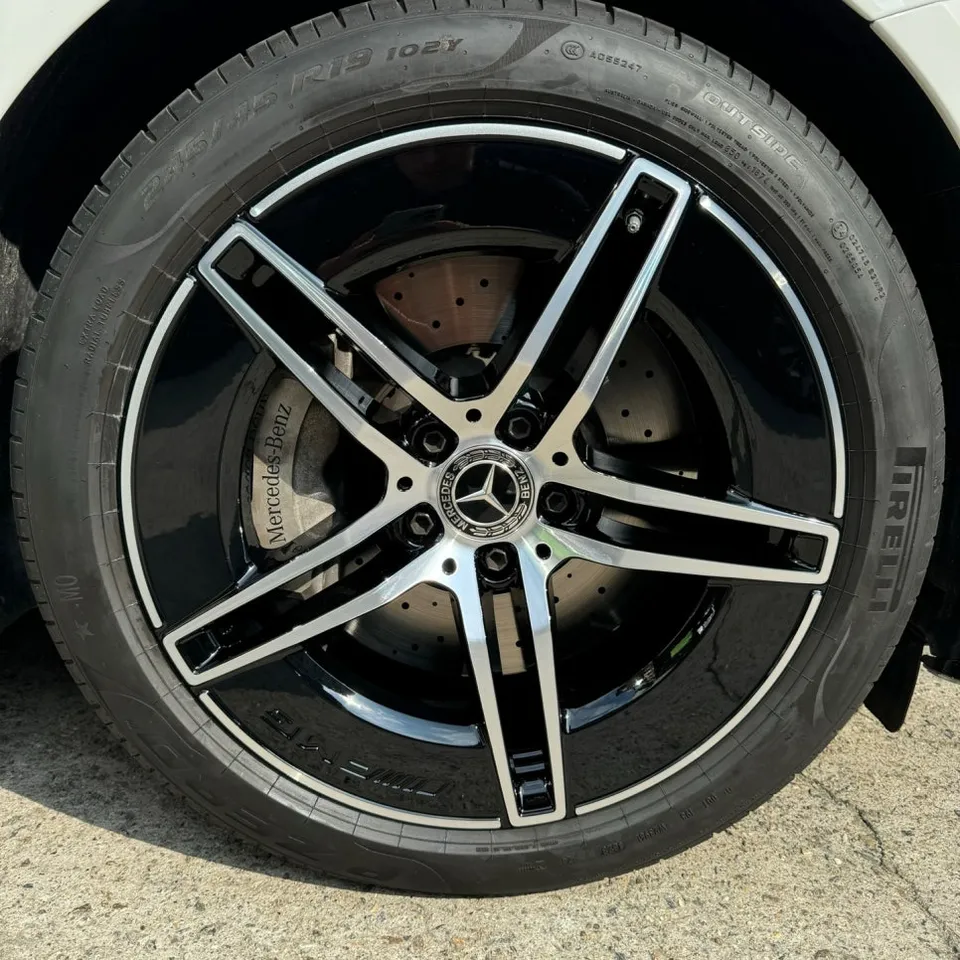 Mercedes-Benz E-Class W214 wheel repair - Mercedes-Benz E-Class W214 Wheel Repair Review photo 6