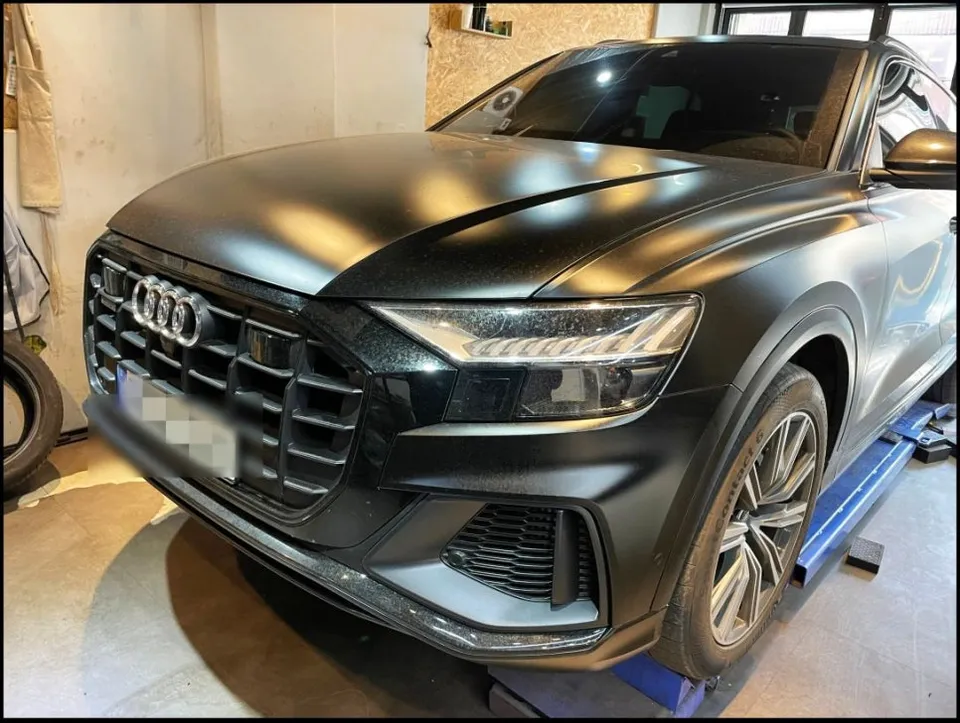 Audi Q8 wheel repair - Audi Q8 Wheel Repair Review: Matte Black Transformation Achieved photo 4