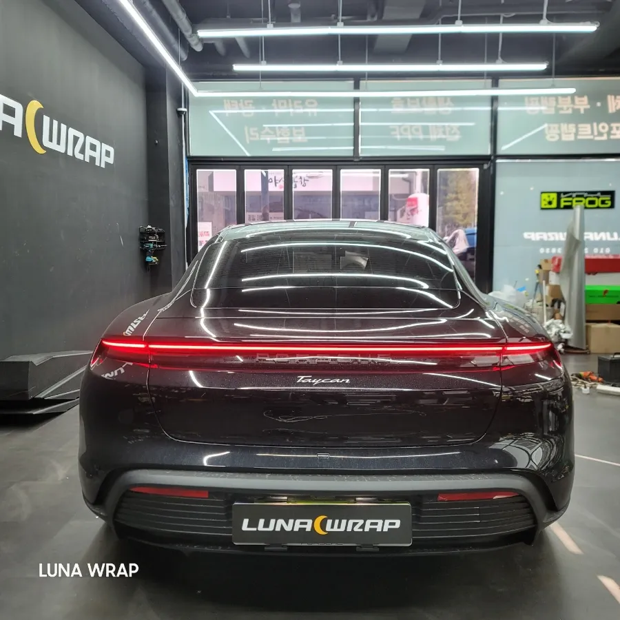 Porsche Taycan PPF施工事例:韓国での実例と費用目安 施工写真 3-1