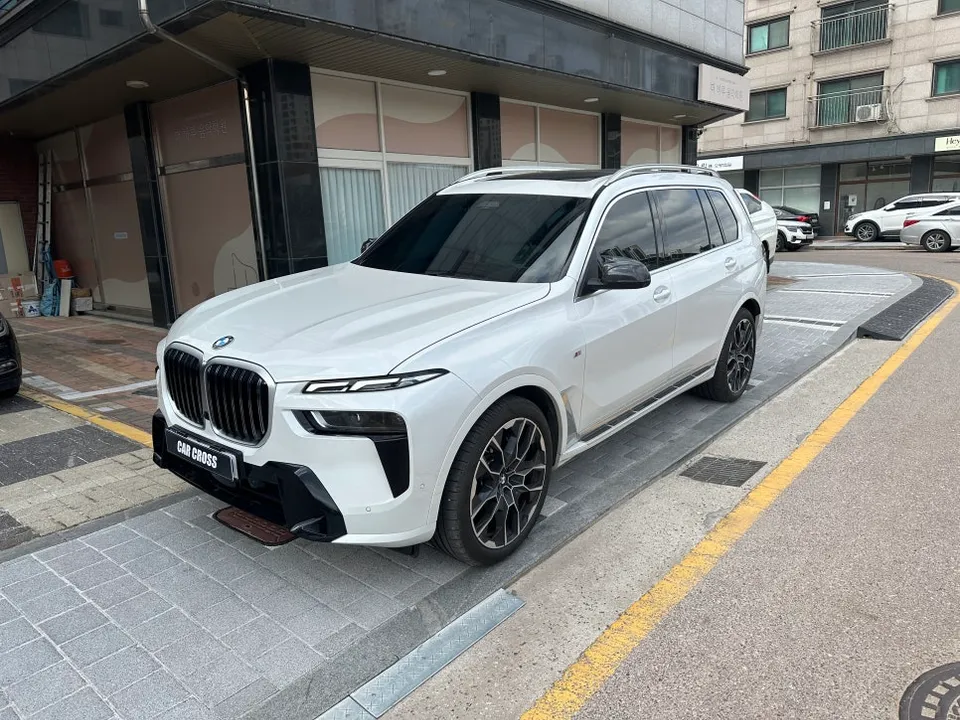 BMW X7 ppf installation result