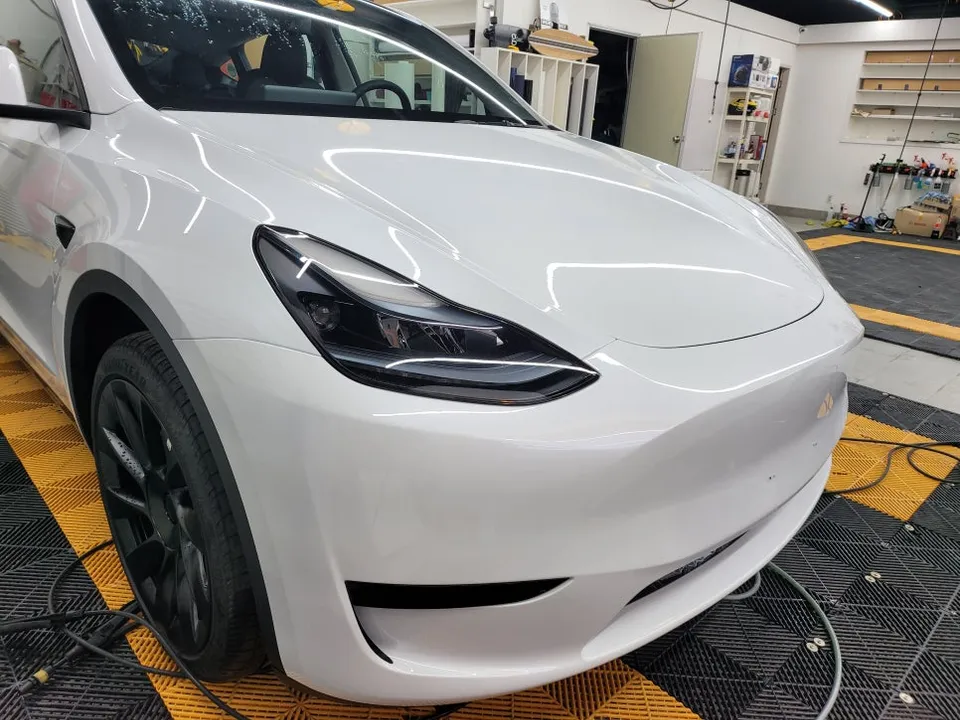 Tesla Model Y PPF施工事例｜費用目安と仕上がり 施工写真 2-2