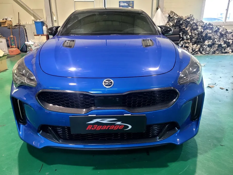 Kia Stinger Exhaust & Intake Upgrade Review: Black Gloss Powder C