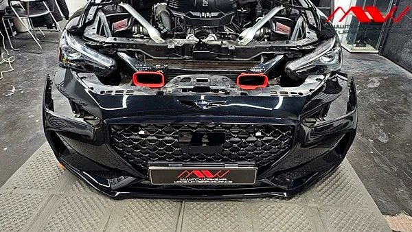 Genesis G70 Vinyl Wrap Review: All-Black Transformation photo 26