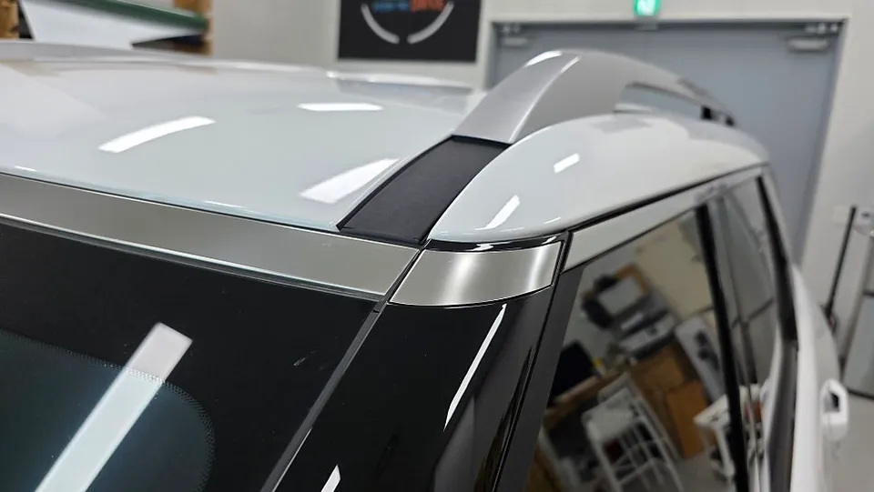 Hyundai Palisade PPF施工事例｜クローム部分のブラックアウト 施工写真 2-3