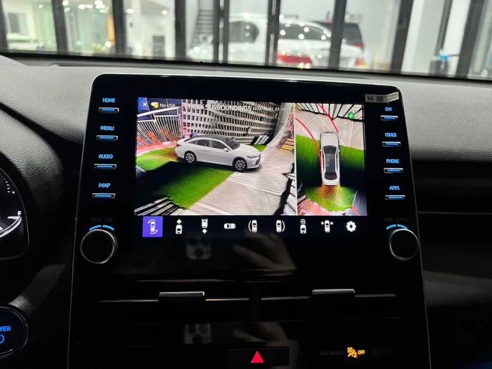 Toyota CamryのAndroid Auto・CarPlay取付事例 施工写真 4-2