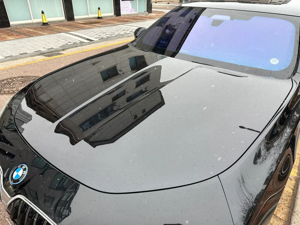 BMW i7の無光PPF施工事例|高級感と保護効果 施工写真 3-2