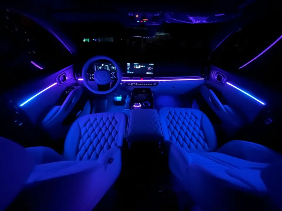 Kia Sorento MQ4 ambient lighting - Kia Sorento MQ4 Ambient Lighting Review — Enhanced Interior Mood photo 4