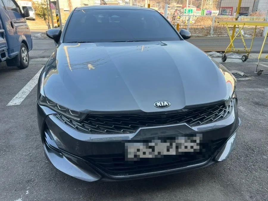 Kia K5 DL3 wheel repair installation result