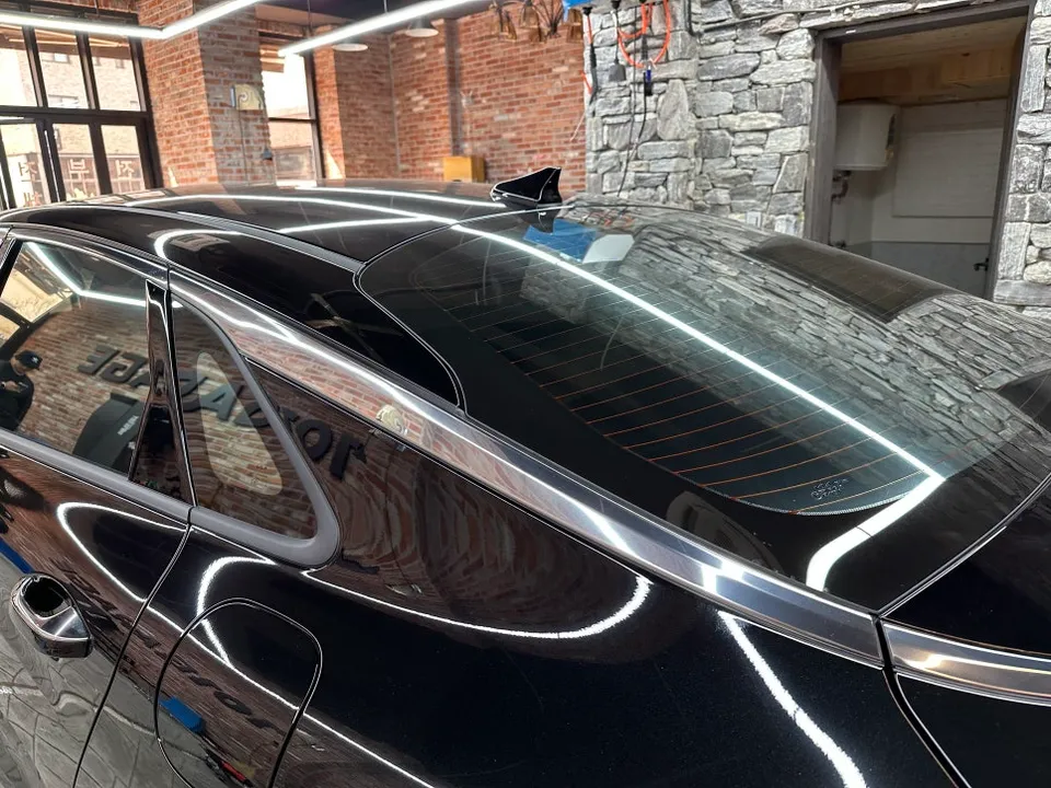 Kia K5 DL3 vinyl wrap - Kia K5 DL3 Vinyl Wrap Review: All-Black Transformation photo 3