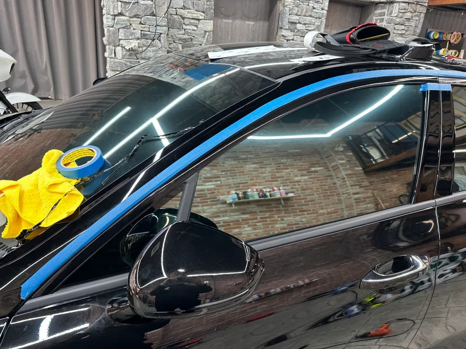 Kia K5 DL3のカーラッピング事例 施工写真 3-2