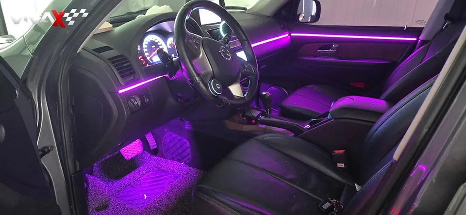 SsangYong Rexton W ambient lighting - SsangYong Rexton W Ambient Lighting Review: Cost & Results photo 5