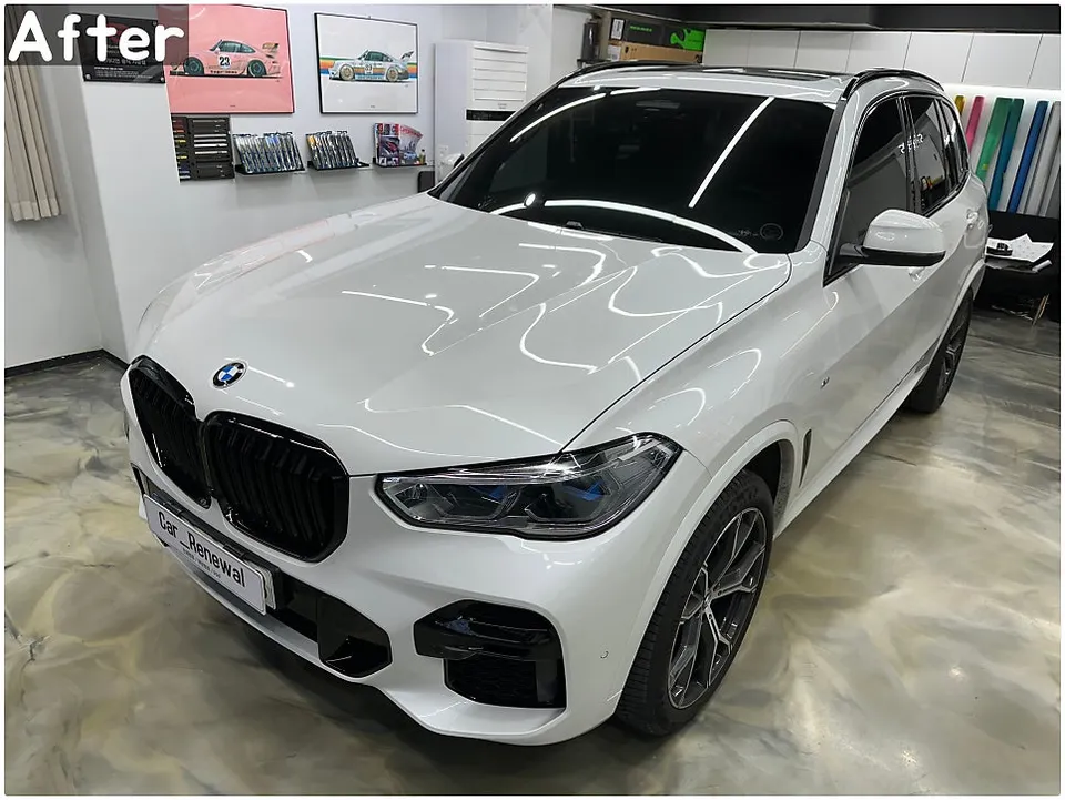 BMW X5 vinyl wrap - BMW X5 Vinyl Wrap Review: Blackout Chrome Cost & Results photo 5