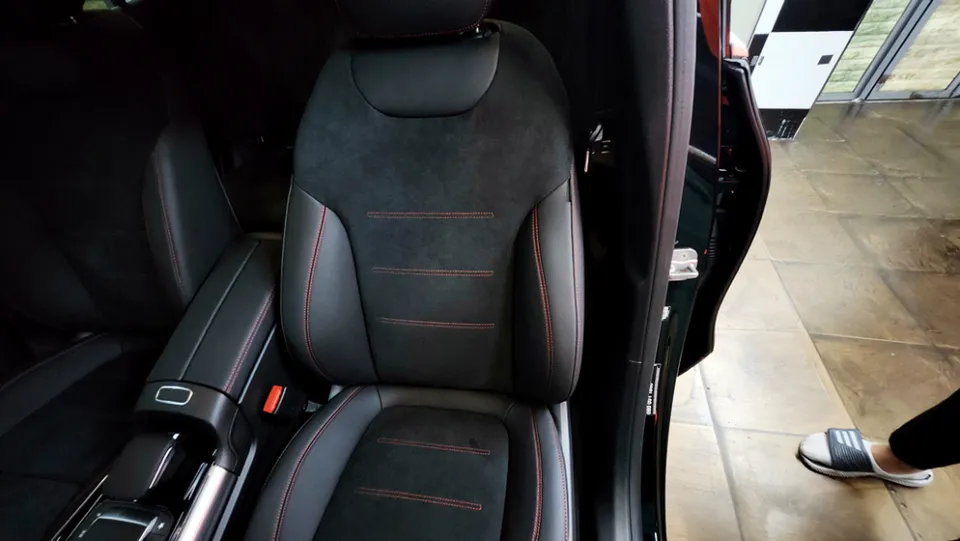 Mercedes-Benz EQA seat ventilation review