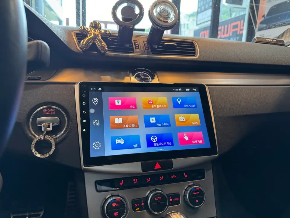 Volkswagen CCのAndroid Auto・CarPlay取付事例 施工写真 2-2
