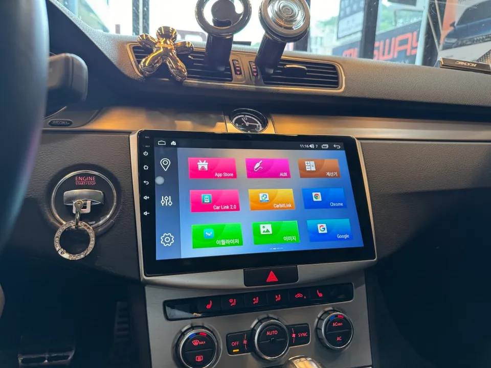 Volkswagen CCのAndroid Auto・CarPlay取付事例 施工写真 3-2