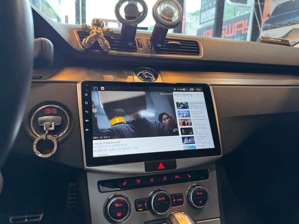 Volkswagen CCのAndroid Auto・CarPlay取付事例 施工写真 4-2