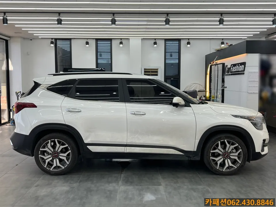 Kia Seltos ghost door installation result