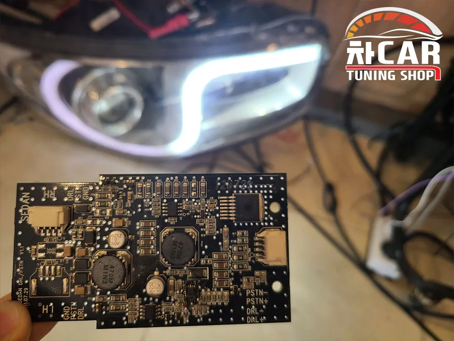 Hyundai I40 lighting upgrade - Hyundai I40 Daytime Running Light Repair Review photo 3