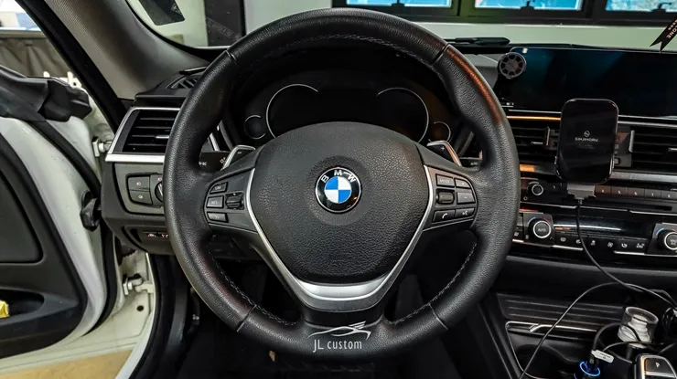 BMW 3 Series seat ventilation installation result