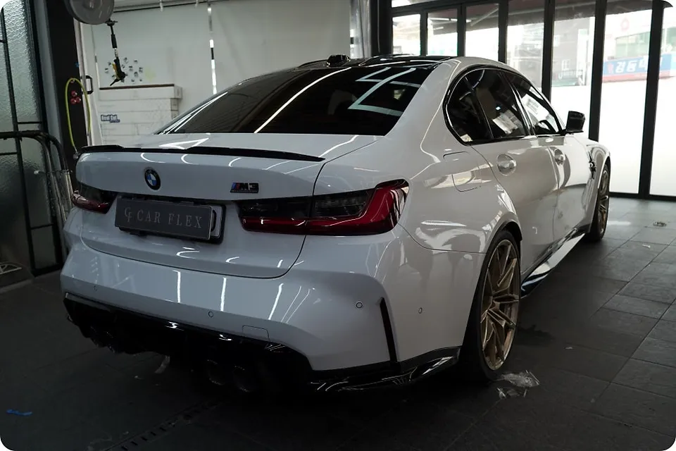 BMW M3 ppf - BMW M3 PPF Review: Matte White Cliff Design Protection photo 4