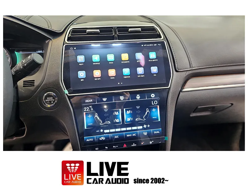 Ford ExplorerのAndroid Auto・CarPlay取付事例 施工写真 2-2