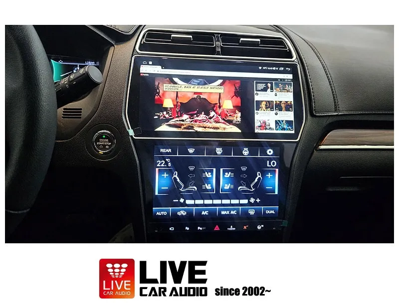 Ford ExplorerのAndroid Auto・CarPlay取付事例 施工写真 4-2