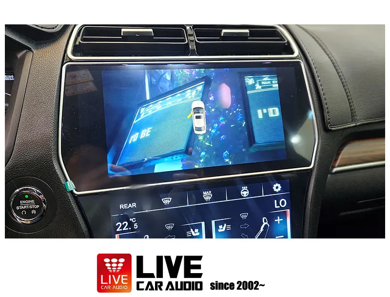 Ford ExplorerのAndroid Auto・CarPlay取付事例 施工写真 1-3