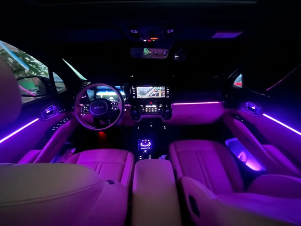 Kia Sorento MQ4 ambient lighting - Kia Sorento MQ4 Ambient Lighting Review — Enhanced Interior Mood photo 3
