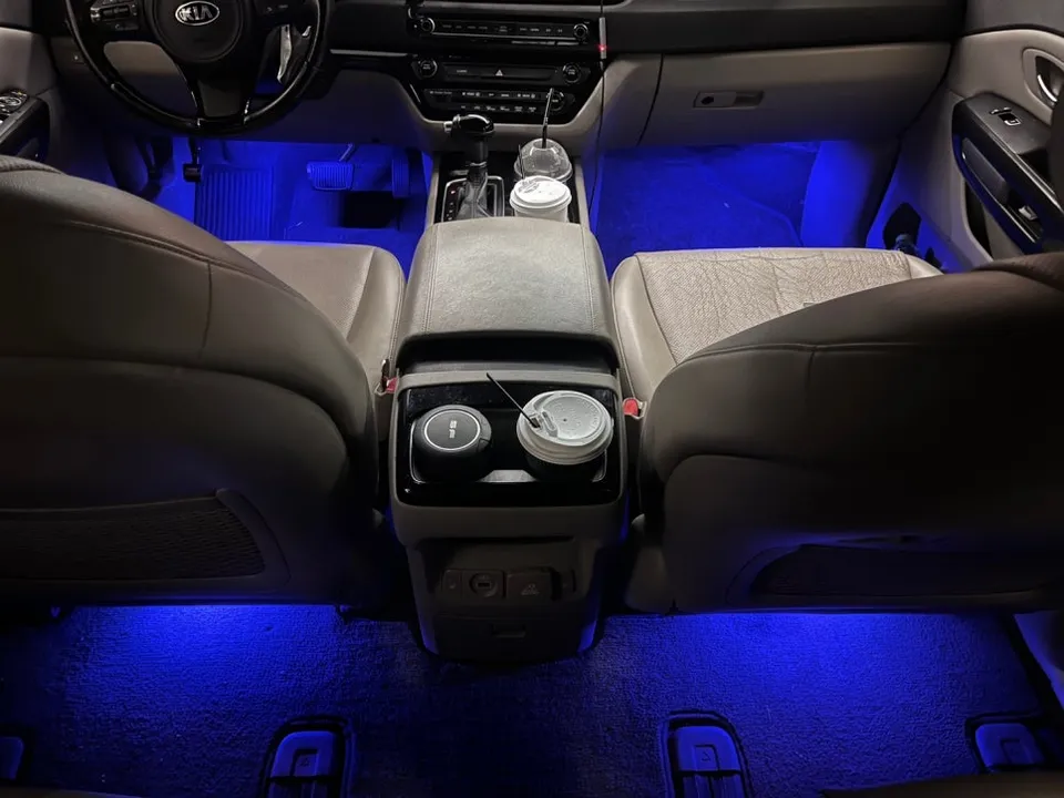 Kia Carnival KA4 ambient lighting - Kia Carnival KA4 Ambient Lighting Review — Under $40 Upgrade photo 3