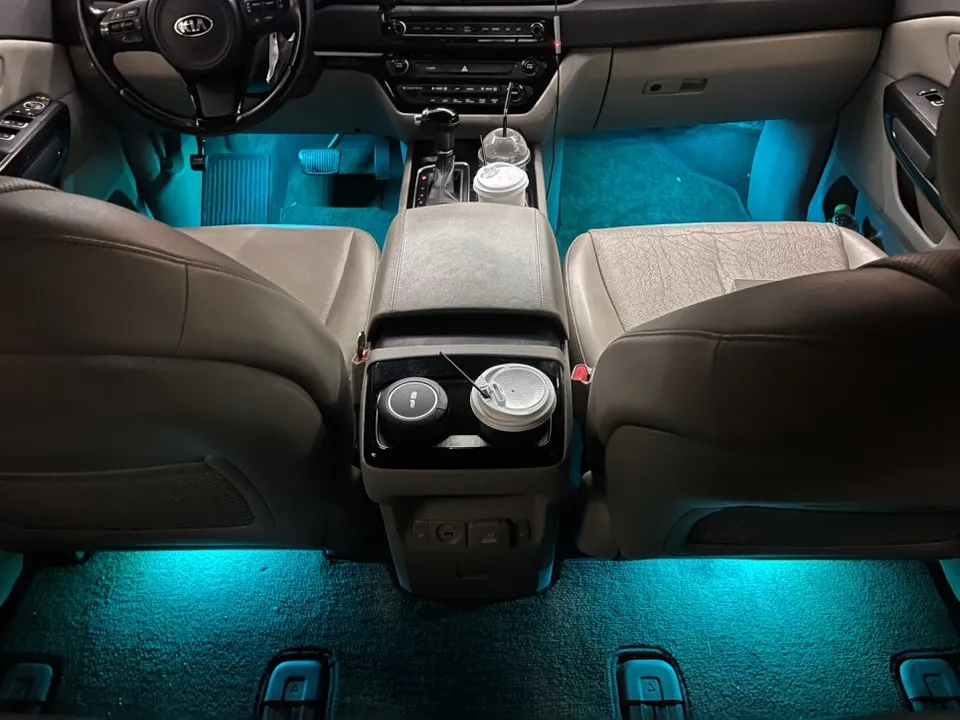 Kia Carnival KA4 ambient lighting - Kia Carnival KA4 Ambient Lighting Review — Under $40 Upgrade photo 5