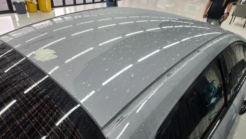 Hyundai Elantra PPF施工事例|費用目安と仕上がり 施工写真 2-1