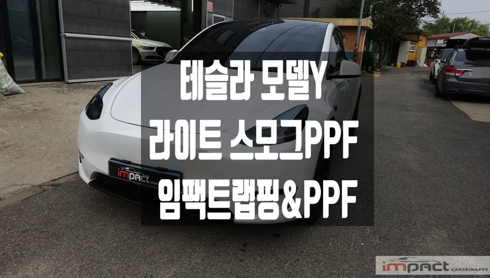 Tesla Model Y ppf installation result