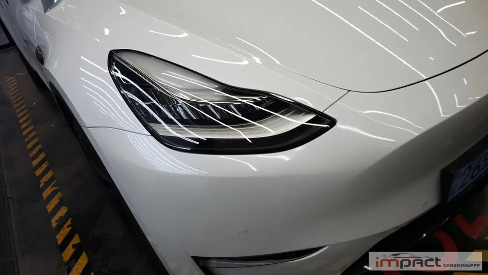 Tesla Model Y ppf - Tesla Model Y PPF Review: Headlight Protection & Style photo 5