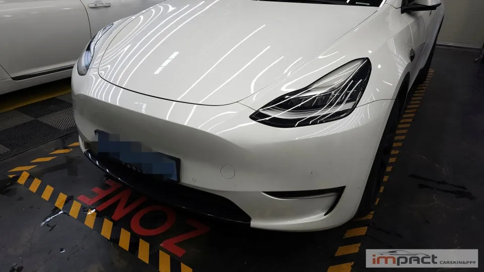 Tesla Model Y ppf - Tesla Model Y PPF Review: Headlight Protection & Style photo 6