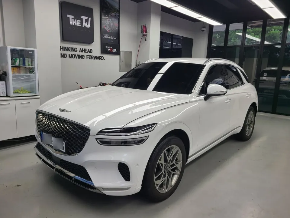 Genesis GV70 lighting upgrade installation result