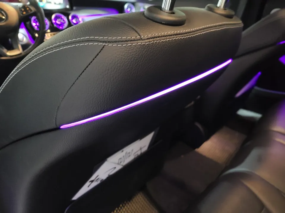 Mercedes-Benz GLC Ambient Lighting Review — Enhanced Interior Moo photo 2