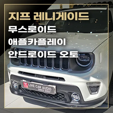 Jeep Renegade android head unit installation result