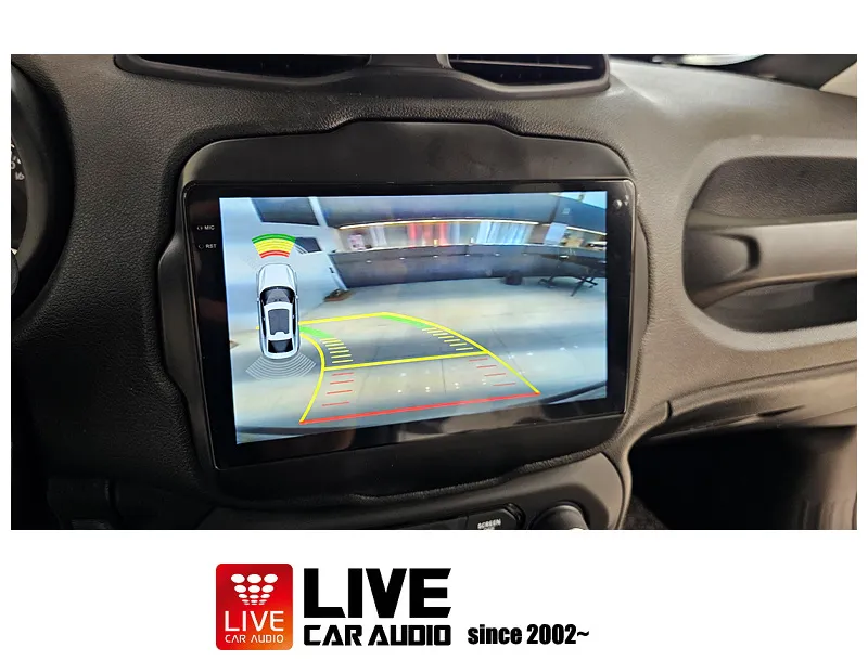 Jeep RenegadeのAndroid Auto・CarPlay取付事例 施工写真 3-2