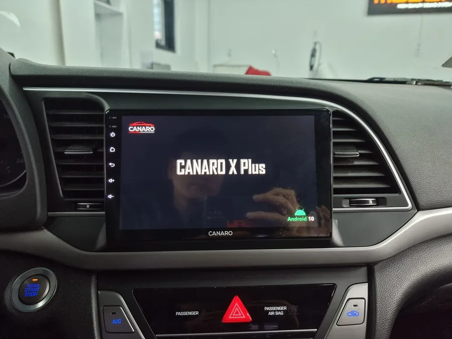 Hyundai Elantra ADのAndroid Auto・CarPlay取付事例 施工写真 1-3