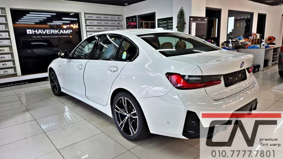 BMW 3 Seriesのカーフィルム施工事例|費用目安・仕上がり 施工写真 3-1