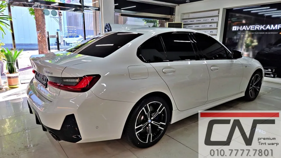 BMW 3 Seriesのカーフィルム施工事例|費用目安・仕上がり 施工写真 1-3