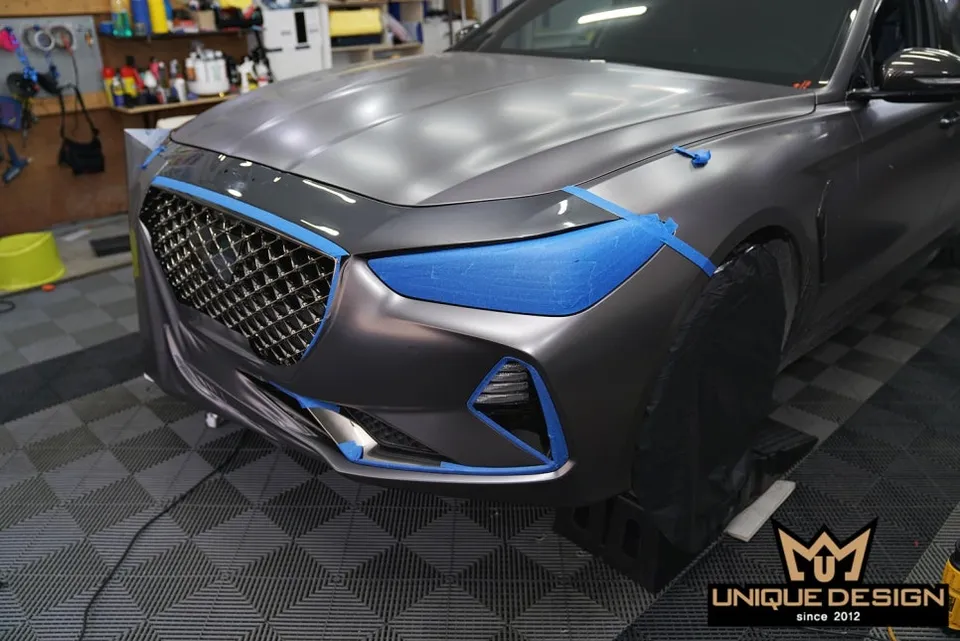 Genesis G70のガラスコーティング事例|費用目安・仕上がり 施工写真 2-2