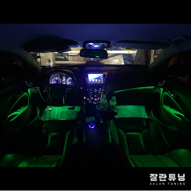 Hyundai Grandeur HG ambient lighting - Hyundai Grandeur HG Ambient Lighting Review photo 4