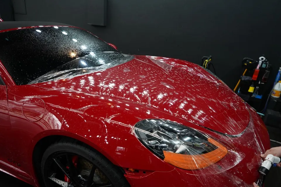 Porsche 718 Boxster GTS ppf - Porsche 718 Boxster GTS PPF Review — Stone Chip Prevention photo 4