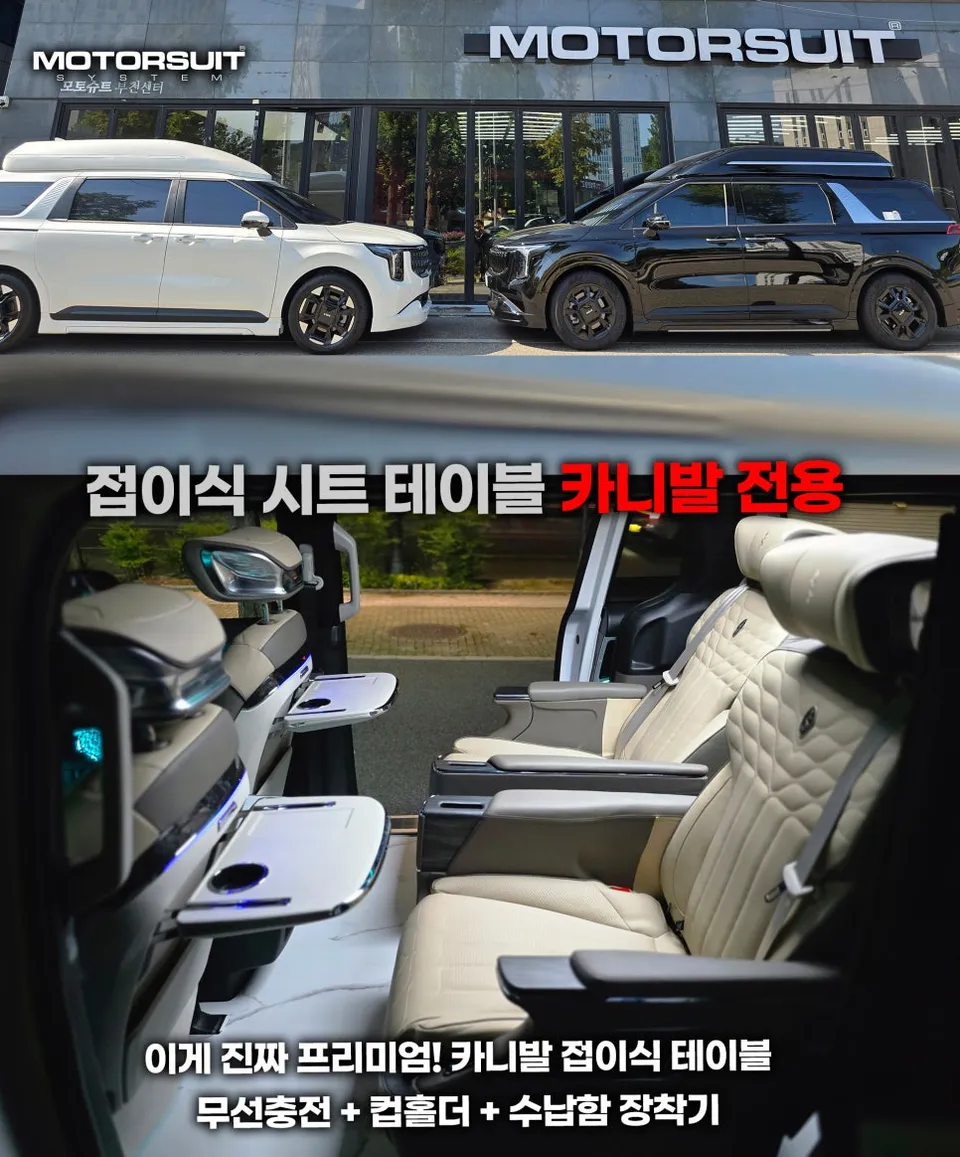 Kia Carnival new car package installation result