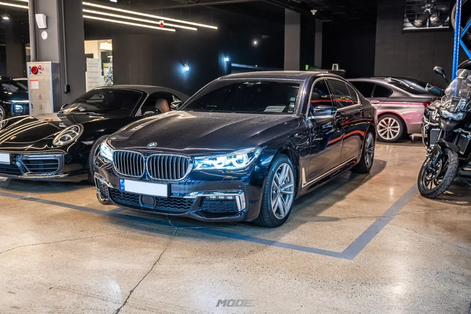 BMW 7 Series ceramic coating installation result