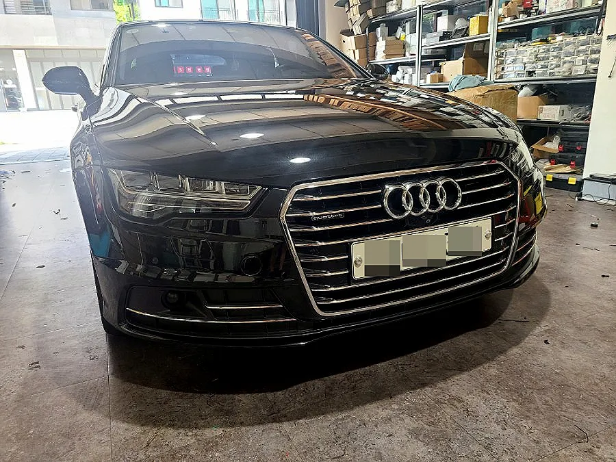 Audi A7 body kit - Audi A7 Body Kit Installation Review photo 4